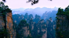 天子山索道核心景点：神堂湾